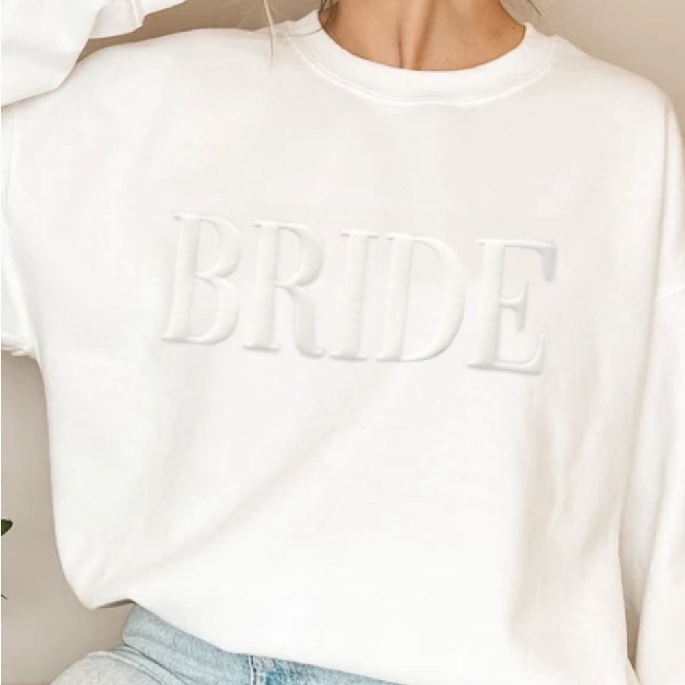 White Bride Sweatshirt